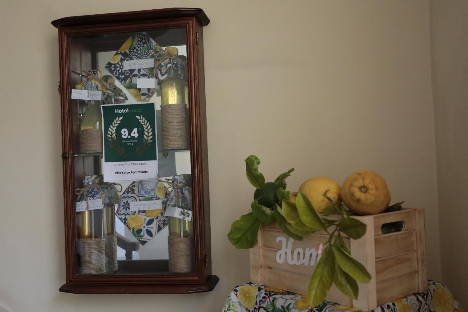 סן ג'יורג'יו א קרמאנו Villa Sorge Apartments מראה חיצוני תמונה