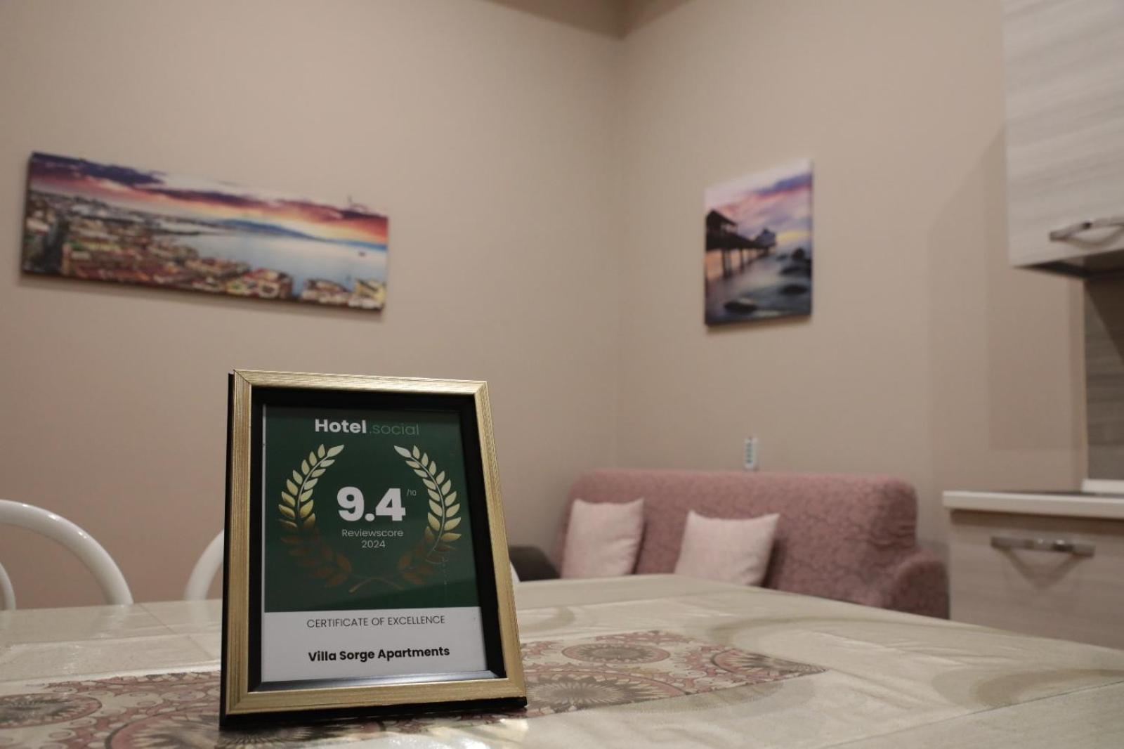 סן ג'יורג'יו א קרמאנו Villa Sorge Apartments מראה חיצוני תמונה